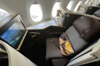 Etihad A350 business studio