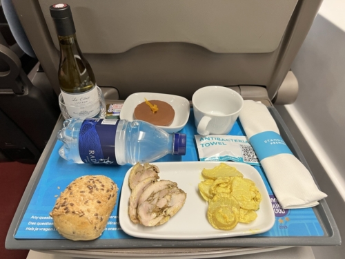 Eurostar Standard Premier meal