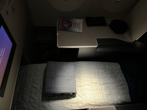 Malaysia Airlines A350 business class bed