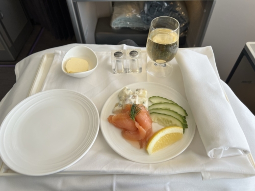 Malaysia Airlines A350 business class starter