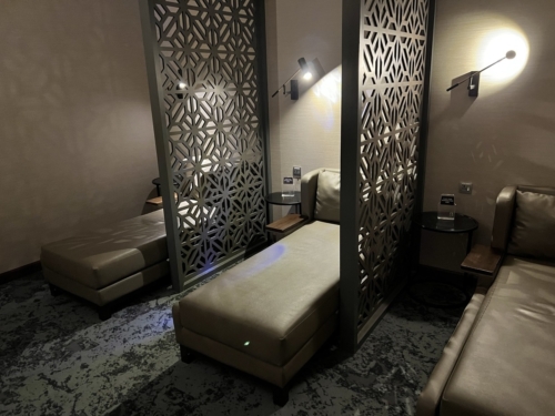 Malaysia Airlines Golden Lounge Sattelite nap room