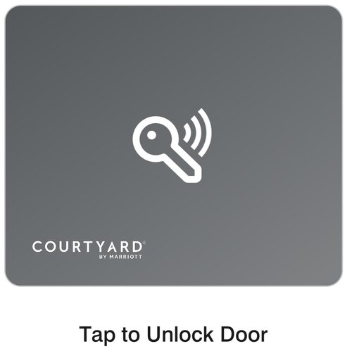 How does Marriott mobile key work?