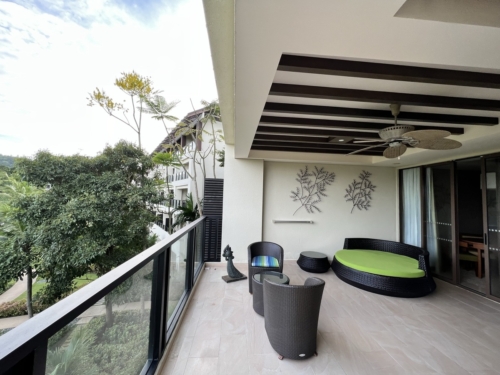 Shangri-La Rasa Ria Ocean Wing balcony 2