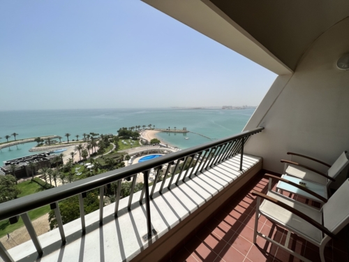 Sheraton Grand Doha balcony