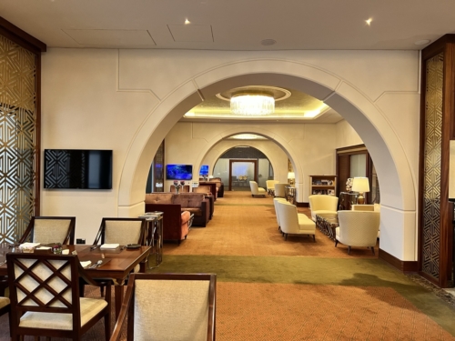 Sheraton Grand Doha club lounge