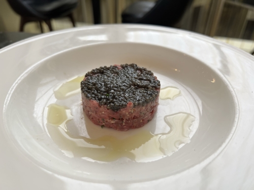 W Amsterdam Exchange Mr Porter steak tartar