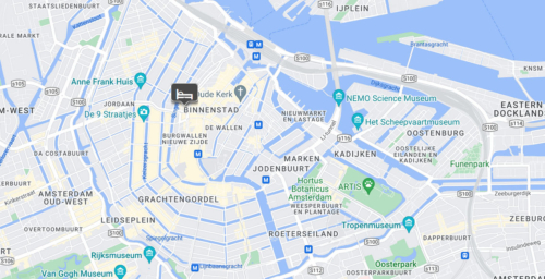 W Amsterdam location