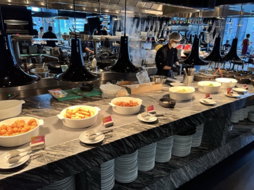 W hotel Kuala Lumpur breakfast hot station