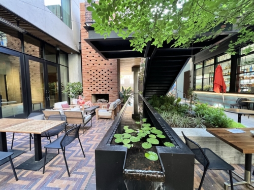 Canopy Austin courtyard