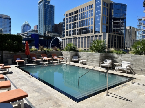 Canopy Austin pool