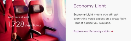 Virgin's Economy Delight fares makes the upgrade good value