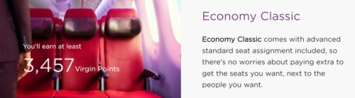 Virgin's Economy Delight fares makes the upgrade good value