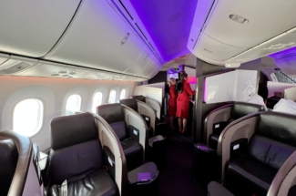 Virgin Atlantic 787 Upper Class cabin 2