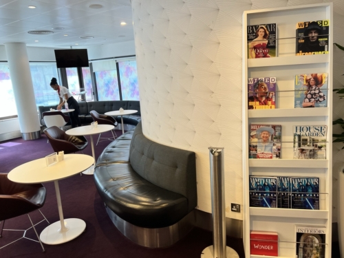 Virgin Atlantic Revivals Lounge magazines