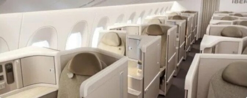 New Iberia A350-900 Recaro business class seat