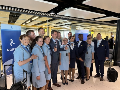 Norse Atlantic 787 Premium Gatwick crew