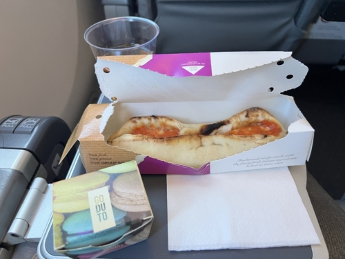 Norse Atlantic 787 Premium meal 2