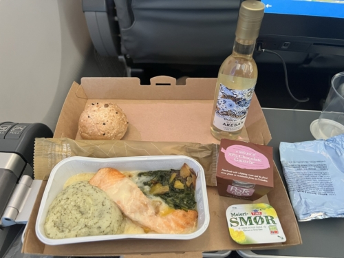 Norse Atlantic 787 Premium meal