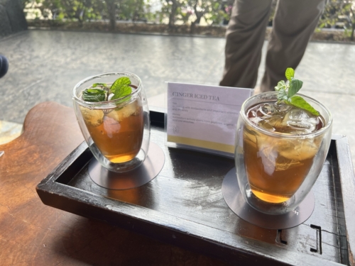 Westin Turtle Bay Mauritius welcome drink