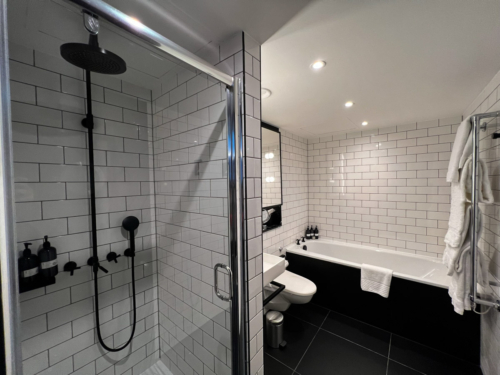 Andaz Liverpool Street shower