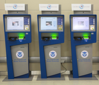 Global Entry kiosk