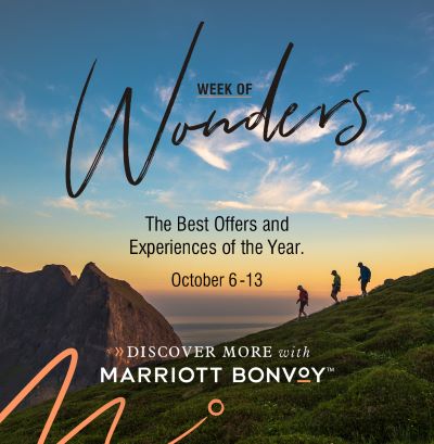 Marriott Bonvoy Week of Wonders