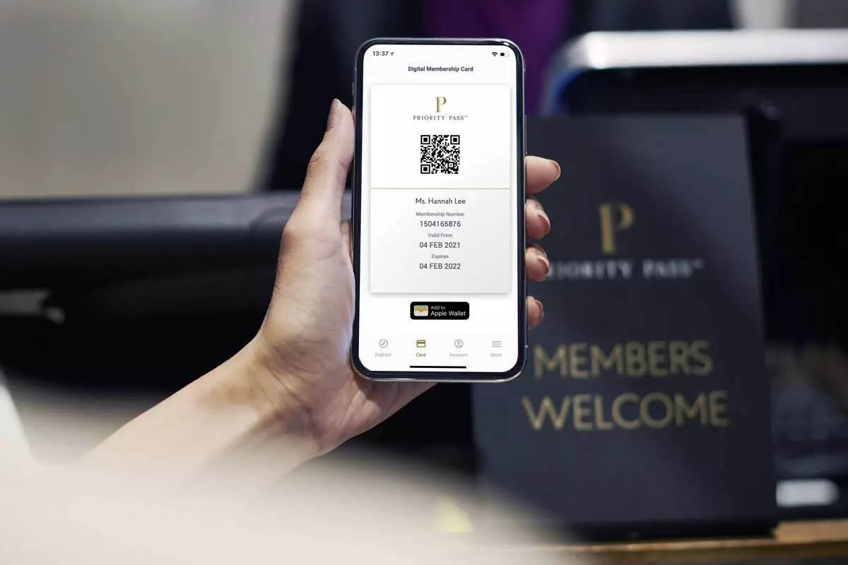 Priority Pass app