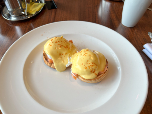 Sheraton Grand Edinburgh eggs royale