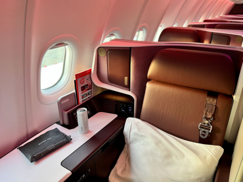 Review: Upper Class business seat on Virgin Atlantic A330neo aircraft