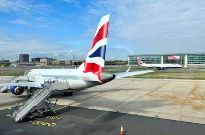 British Airways at London City Airport