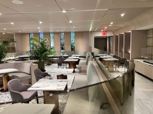 Review Chelsea Lounge British Airways First Class New York JFK Airport Terminal 8