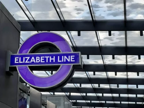 Elizabeth Line Crossrail roundel