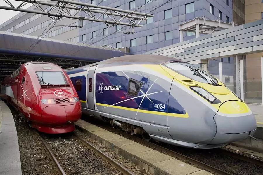 New Eurostar livery