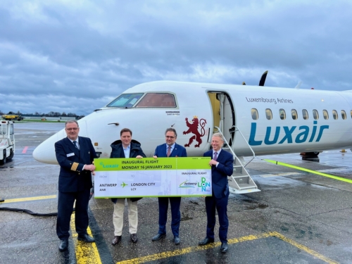 Review: Luxair's first flight from London City Airport to Antwerp