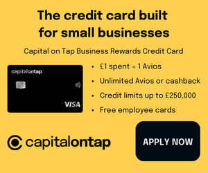 10,000 Avios with Capital on Tap Mastercard