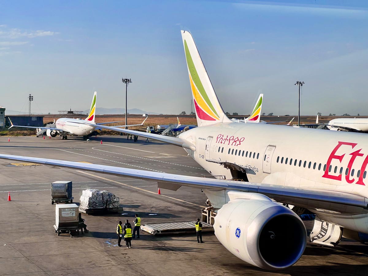 Ethiopian Airlines business class deal to Johannesburg