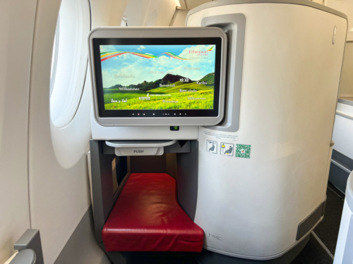 Ethiopian Airlines A350 business class