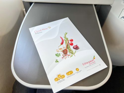 Ethiopian Airlines A350 business class