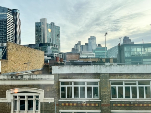 Review Hart Shoreditch hotel London view