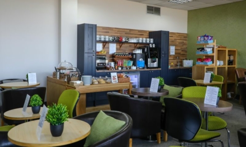 Norwich Airport executive lounge