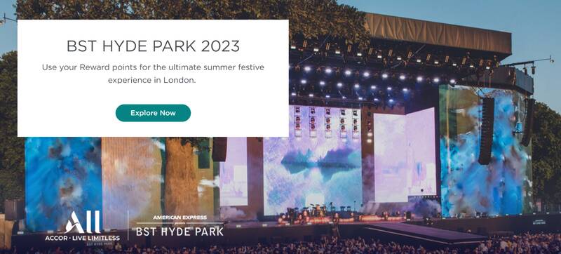 Accor live limitless BST hyde park tickets