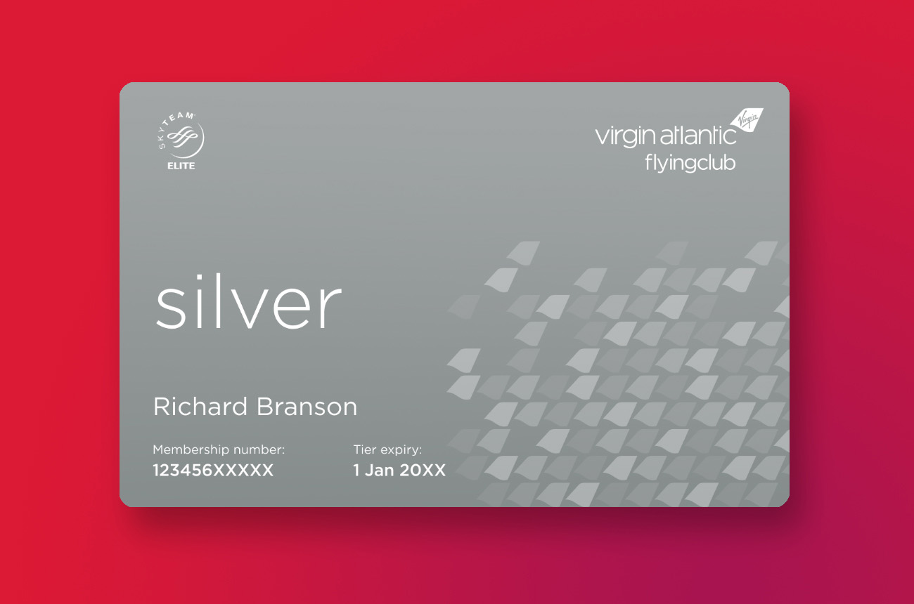 SkyTeam benefits as Virgin Flying Club Silver member