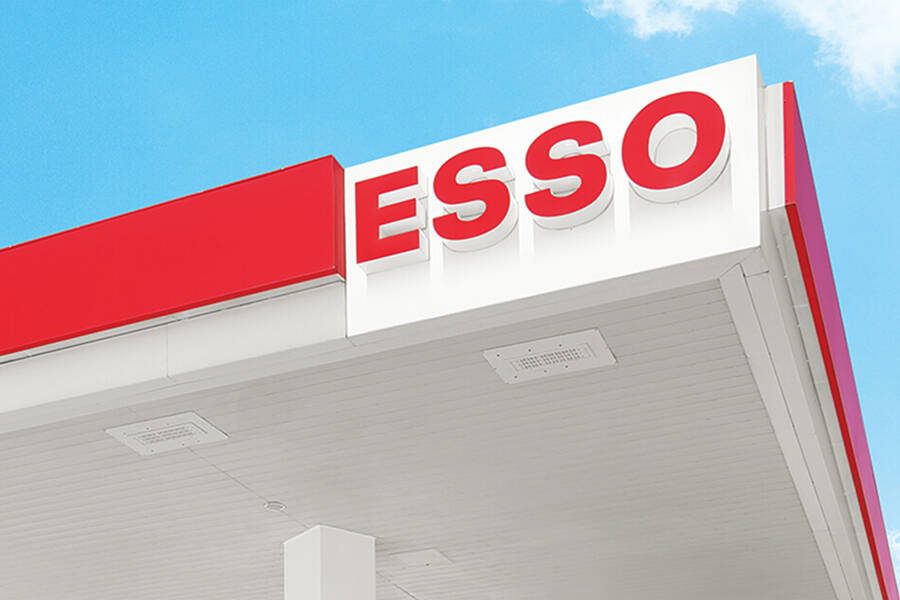 Esso petrol station Clubcard points