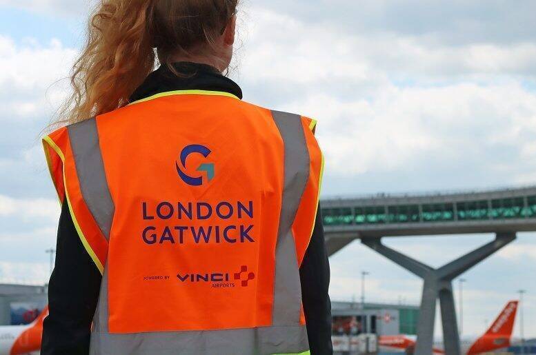 London Gatwick Airport new logo rebranding