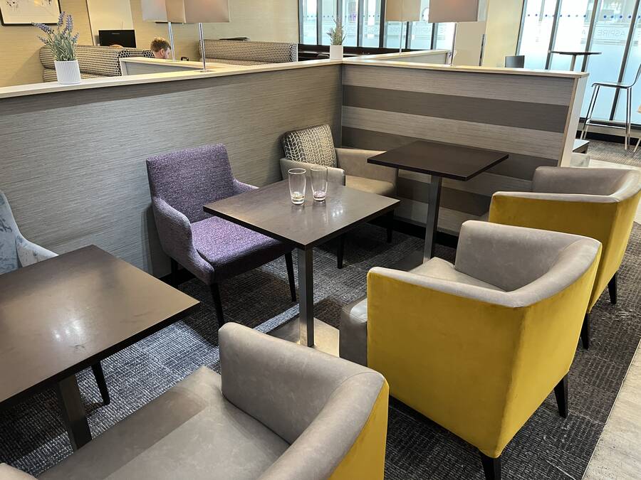 Review: Aspire lounge (Gate 4) Edinburgh Airport