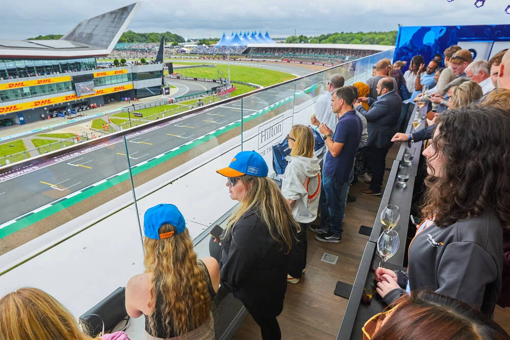 Hilton Formula 1 rooftop party