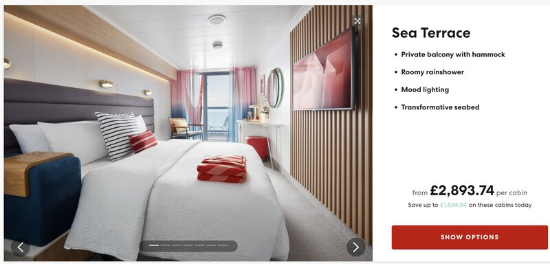 Virgin Voyages 80000 Virgin points offer