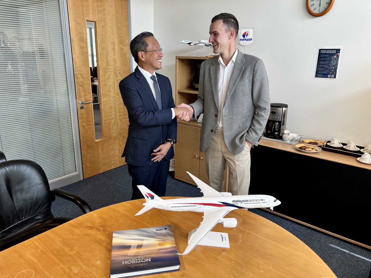 Malaysia Airlines CEO reveals new business class seat