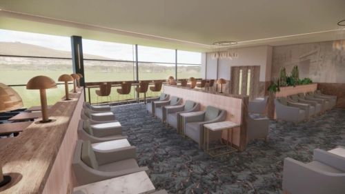 New Aspire lounge Belfast City Airport