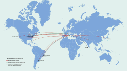 ITA route map